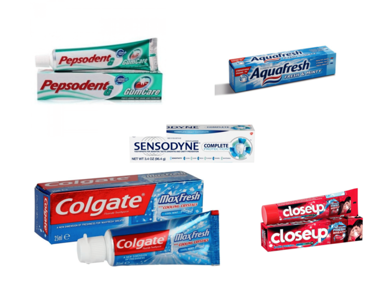 Top 10 Toothpaste brands in India