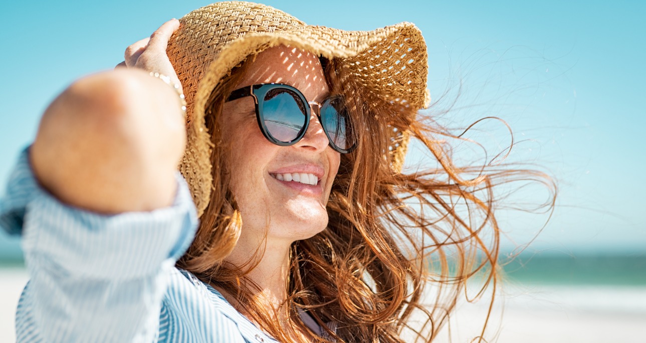 how to protect hair from salty water